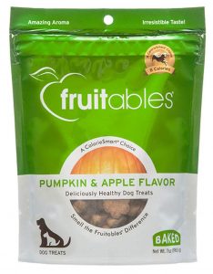 Fruitables Baked Dog Treats Pumpkin and Apple Flavor